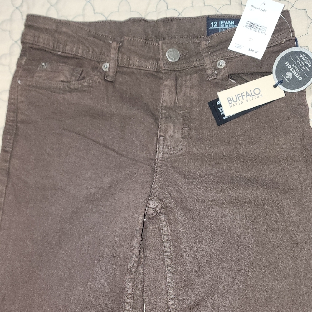 Buffalo David Bitton Chocolate Denim Pants